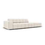 Velvet sofa &quot;chicago&quot; light beige, velvet, better