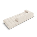 Velvet sofa &quot;chicago&quot; light beige, velvet, better