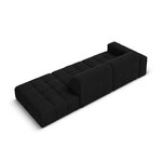 Velvet sofa &#39;chicago&#39; black, velvet, better