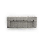 Modulinė sofa &#39;ferento&#39; pilka, struktūrinio audinio