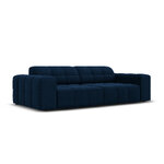 Velvet sofa &#39;chicago&#39; deep blue, velvet