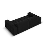 Velvet sofa &#39;chicago&#39; black, velvet