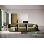 Velvet sofa &#39;tulum&#39; green, velvet