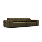 Aksominė sofa &#39;chicago&#39; žalia, aksominė