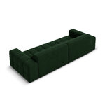 Velvet sofa &#39;chicago&#39; bottle green, velvet