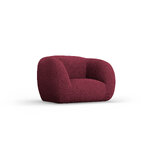 Boucle armchair &#39;essen&#39; bordeaux, boucle