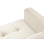 Gaiši bēšs atpūtas krēsls Bali (Cosmopolitan Design)