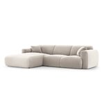 Light gray corner sofa Nolio (Besolux)