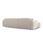 Light gray corner sofa Nolio (Besolux)