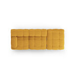 Modular sofa &#39;ferento&#39; mustard, structured fabric, better