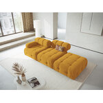 Modular sofa &#39;ferento&#39; mustard, structured fabric, better