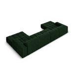 Velvet panoramic diva &#39;chicago&#39; bottle green, velvet