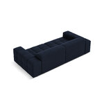 Aksominė sofa (luc) tamsiai mėlyna, aksominė