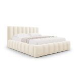 Šviesiai smėlio spalvos lova su daiktadėže Ludivine (Christian Lacroix) 160x200