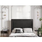 Juodas lovos galvūgalis „Marie“ (Christian Lacroix) 140x120