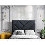 Headboard (alpilles) christian lacroix dark blue, velvet, 120x10x160