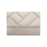 Headboard (alpilles) christian lacroix beige, velvet, 120x10x200