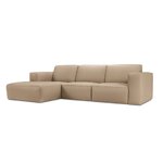 Corner sofa for outdoor conditions (norah) christian lacroix beige, vinyl, without legs, left