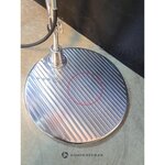 Silver design table lamp with tolomeo (artemis) beauty flaws