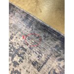 Bluish patterned rug vintage (arte espina) 160x230 with a beauty flaw