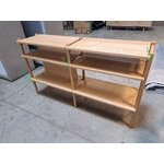 Helepruun Täispuit Disain Konsoollaud Holton (RW) 140cm