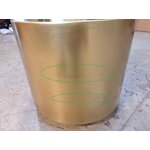 Golden coffee table step (house doctor) with small cosmetic defects