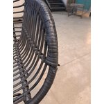 Musta puutarhatuoli (Costa)