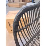 Musta puutarhatuoli (Costa)