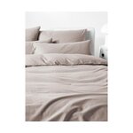 Beige Cotton Pillowcase (Biba)50x80