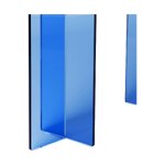 Sinine Klaasist Konsoollaud (Anouk)