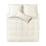Light Beige Cotton Duvet Cover (Daria) 220x240