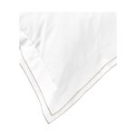 Baltas medvilninis antklodės užvalkalas Carlotta 135x200