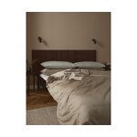 Beigenvärinen puuvillasatiininen pussilakana Comfort (W.W) 135x200