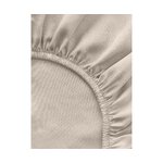 Beige puuvillainen aluslakana (Comfort) 200x200