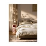 Light Beige Cotton Duvet Cover (Premium) 155x220