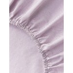 Light Purple Cotton Fitted Sheet (Elsie) 200x200