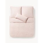 Светло-розовый хлопковый пододеяльник (Wanda)135x200