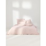 Светло-розовый хлопковый пододеяльник (Wanda)135x200