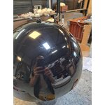 Черная настольная лампа (Вальтер) с косметическим дефектом