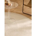 Light Beige Round Rug Lora (WW) Ø200