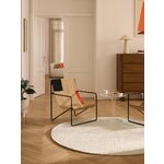 Light Beige Round Rug Lora (WW) Ø200