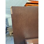 Tumši brūna gulta (sato) 180x200 ar kosmētiskiem defektiem