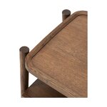 Dark brown solid wood cabinet (libby)