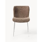 Brown Upholstered Dining Chair (Tess)