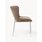 Brown Upholstered Dining Chair (Tess)