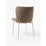 Brown Upholstered Dining Chair (Tess)