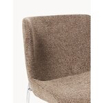 Brown Upholstered Dining Chair (Tess)