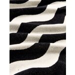 Black-White Cotton Beach Towel (Lata) 90x170