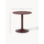 Dark Brown Round Dining Table (Menorca) D=80