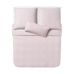 Šviesiai rožinis lininis antklodės užvalkalas (lengvai kvėpuojantis) 135x200